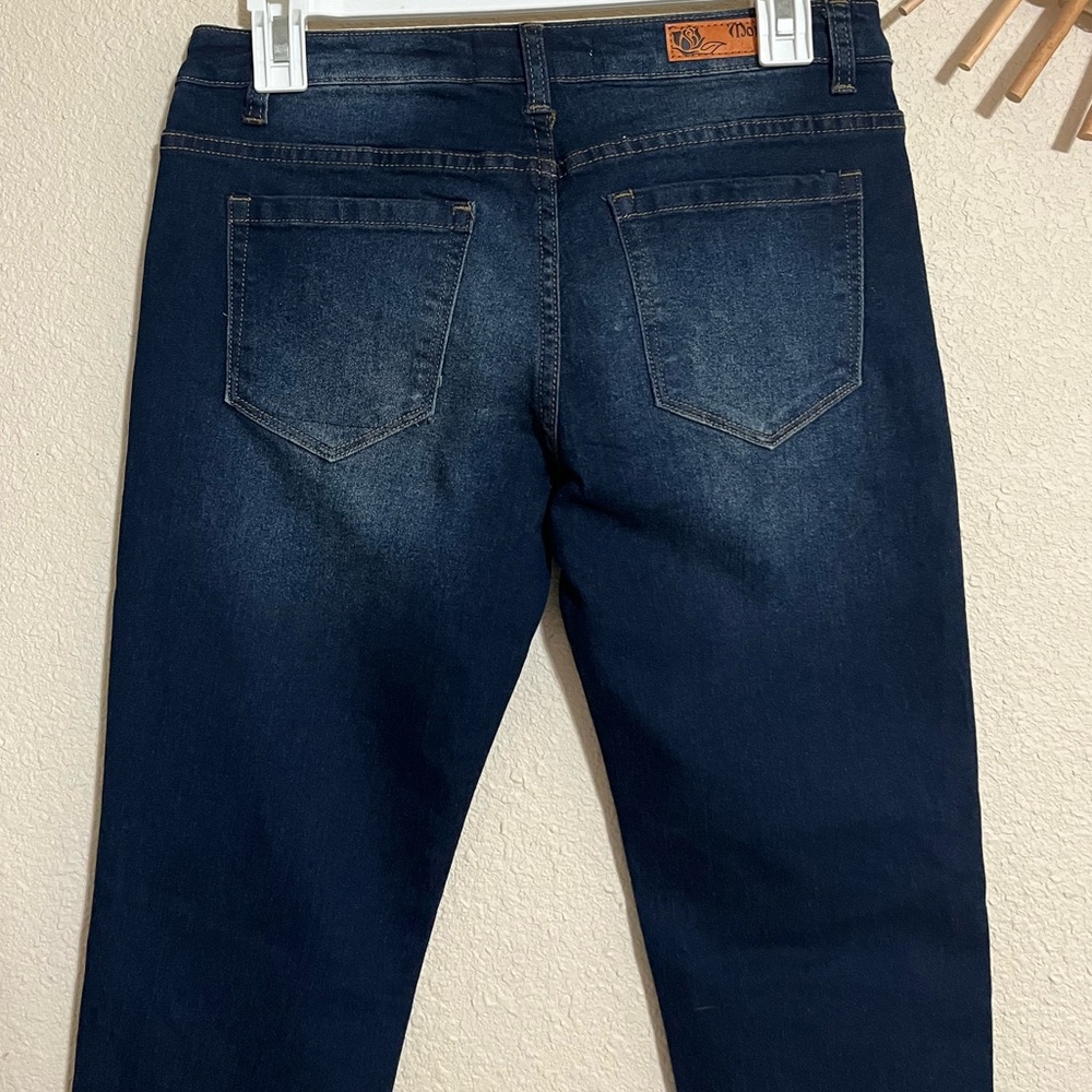 Montana Jeans Premium Denim Juniors Blue Jeans - Picture 4 of 8